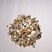 Подвесной светильник Tezani Argent Suspension Pendant lamp 85 gold D50