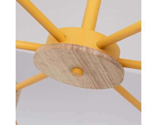 Потолочная люстра CORF B3 Yellow 6 lamps ImperiumLoft