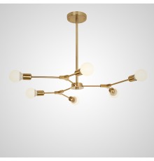 Люстра на штанге LATE D86 Gold ImperiumLoft
