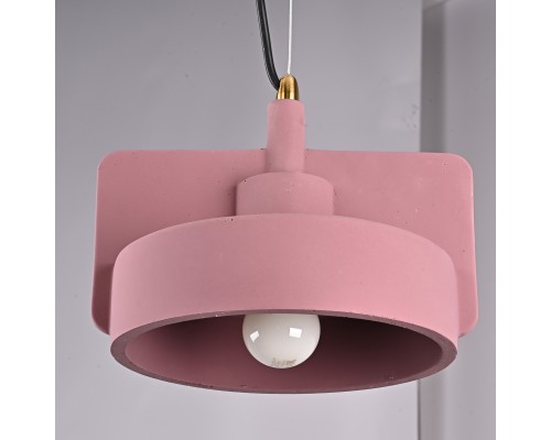 Подвесной бетонный светильник SKOVL A терракот