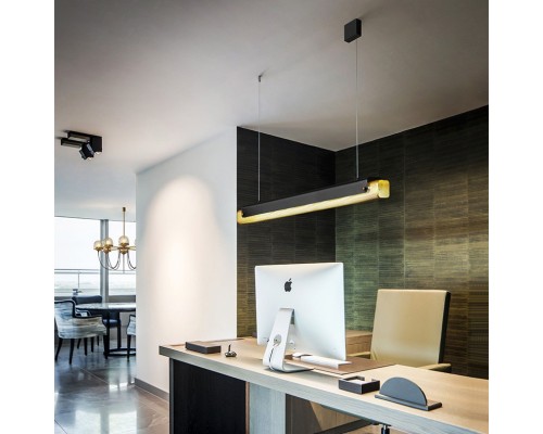 Подвесной светильник CASING LONG S L66 Black ImperiumLoft