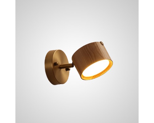 Настенный светильник BERNY A Dark brown ImperiumLoft