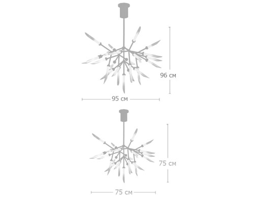 Люстра Spur Chandelier