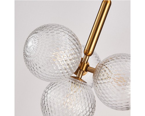 Подвесной светильник RAFFIN 4 Transparent Black