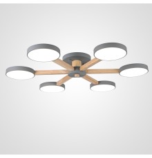 Потолочная люстра TURNA 6 Gray ImperiumLoft