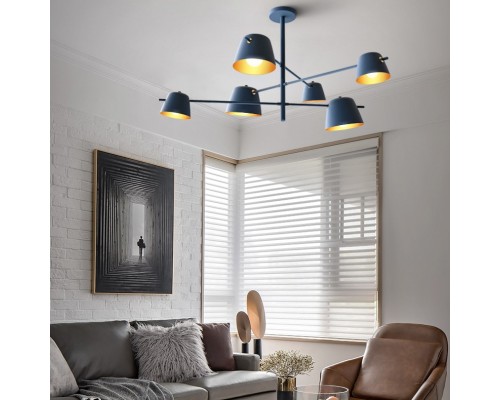 Люстра на штанге GODA Blue ImperiumLoft