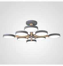 Потолочная люстра TURNA L8 Grey ImperiumLoft