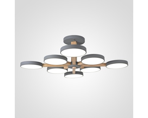 Потолочная люстра TURNA L8 Grey