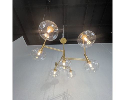 Люстра на штанге TEMPER L7 Gold