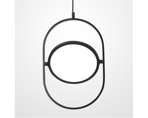 Подвесной светильник ARVET вертикальный Чёрный ImperiumLoft