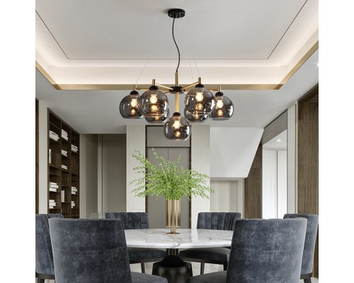 Подвесная люстра ETNA D70 Grey ImperiumLoft