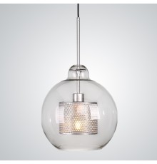 Подвесной светильник CATCH F pear silver D30 ImperiumLoft