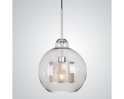 Подвесной светильник CATCH F pear silver D30