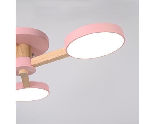 Потолочная люстра TURNA 3 Pink