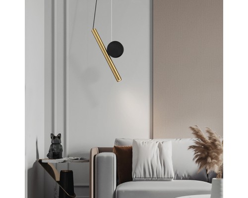 Подвесной светильник DROTT B Black Brass ImperiumLoft
