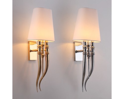 Настенный светильник Crystal Light Brunilde Ipe Cavalli H52 Gold/Black ImperiumLoft