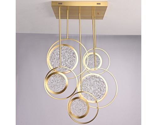 Дизайнерская люстра на штанге ЛУНА lighting collection L60