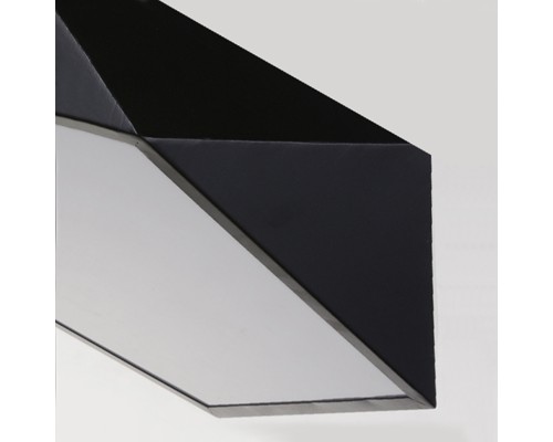Потолочный светодиодный светильник GEOMETRIC Black D40