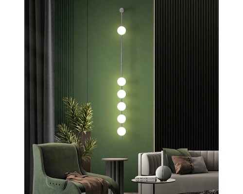 Настенный светильник ADILS WALL H185 Nickel ImperiumLoft