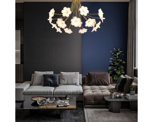 Люстра на штанге MOLLY D50 ImperiumLoft