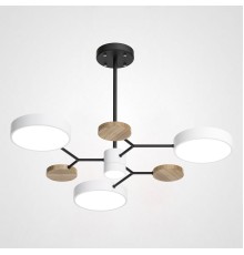 Люстра на штанге MEADE 4 lamps White ImperiumLoft