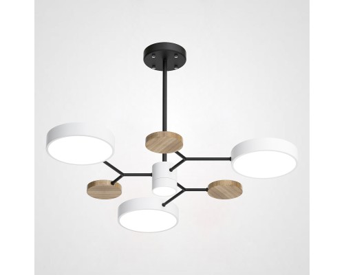 Люстра на штанге MEADE 4 lamps White ImperiumLoft