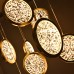 Дизайнерская подвесная люстра ЛУНА lighting collection D50 ImperiumLoft