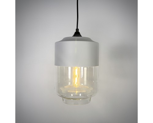 Подвесной светильник NORD A D18 White/Transparent ImperiumLoft