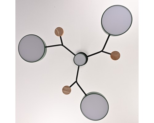 Люстра на штанге MEADE 4 lamps Green ImperiumLoft