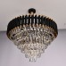 Подвесная люстра Empire Black Chandelier Crystal D 70 ImperiumLoft