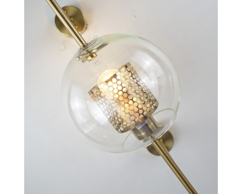 Настенный светильник CATCH WALL ball L55 brass