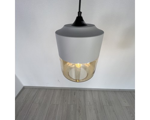 Подвесной светильник NORD A D18 White/Amber ImperiumLoft