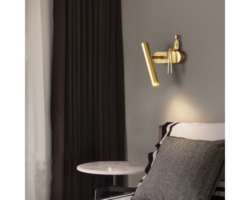 Настенный светильник REMUS Left Brass ImperiumLoft