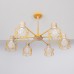 Потолочная люстра CORF B3 Yellow 6 lamps ImperiumLoft