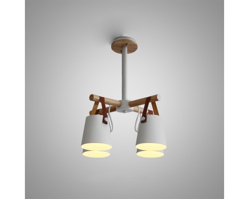 Люстра на штанге NATURA C4 white