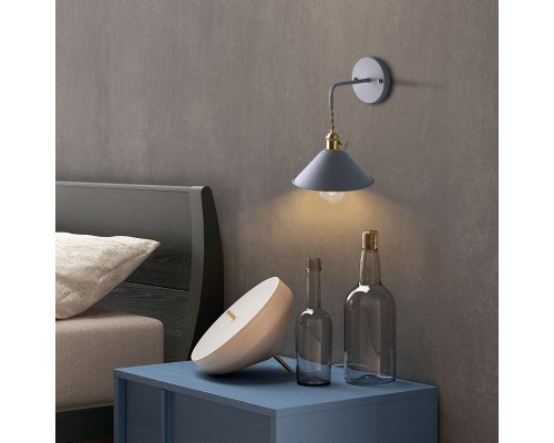 Бра с подвесным плафоном BRAID WALL Pink