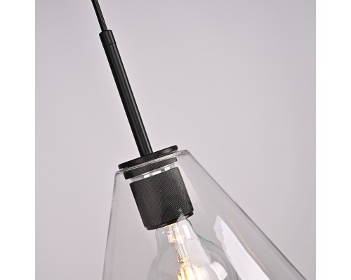 Подвесной светильник RH Utilitaire Funnel Pendant Black ImperiumLoft