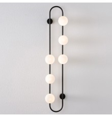 Настенное бра HOOP WALL H115 Black ImperiumLoft