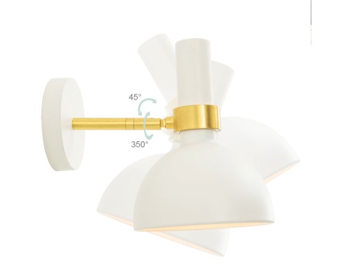 Настенный светильник LARRY Wall 1L White ImperiumLoft