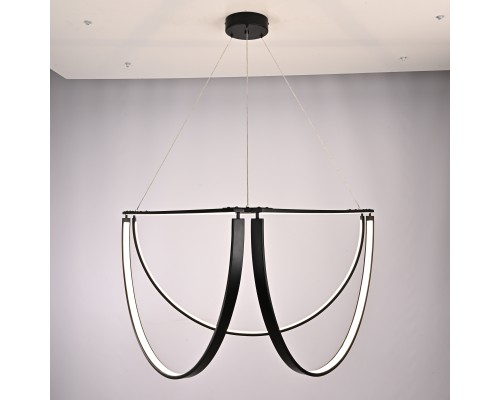 Подвесной светильник SOLANA LIGHT 3 Black ImperiumLoft