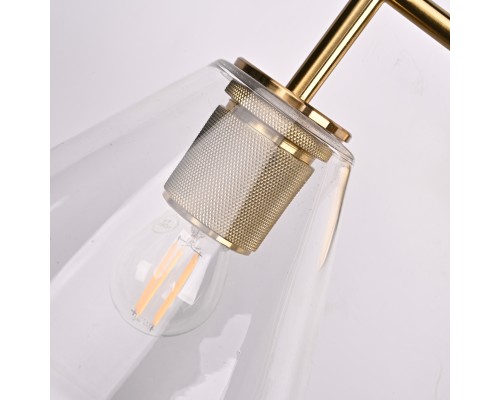 Бра RH Utilitaire Funnel Shade Double Sconce Brass