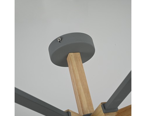 Потолочная люстра NOA 8 Gray