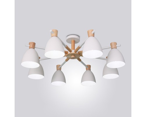 Потолочная люстра FOLKE 8 White