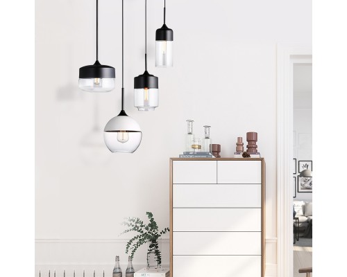 Подвесной светильник NORD C D20 White/Transparent