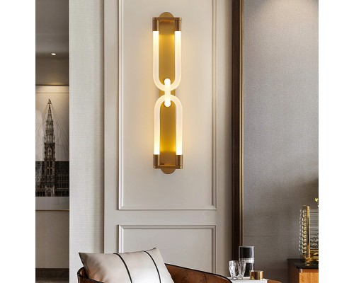 Настенный светильник GALAXY H35 Brass ImperiumLoft