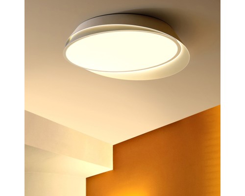 Потолочный светильник SHELL D50 White Black