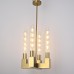Люстра на штанге CANELLE Pendant lamp 4 Modern Brass