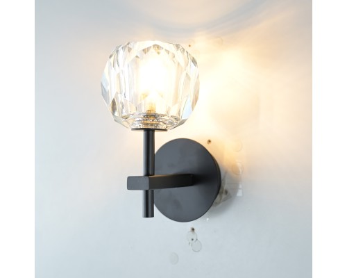 Бра Boule de Cristal Single Sconce Black ImperiumLoft