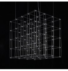 Подвесная люстра Quasar Cosmos Square LED pendant light 80/80/80 ImperiumLoft