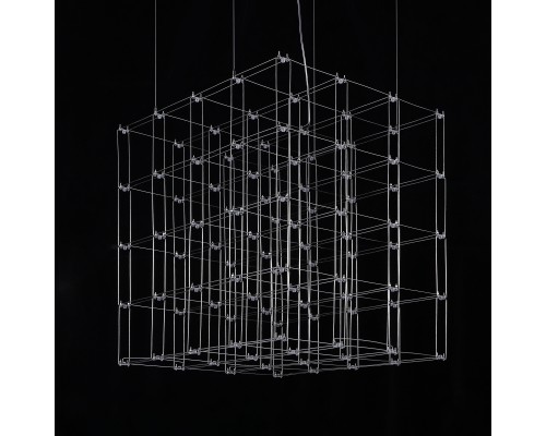 Подвесная люстра Quasar Cosmos Square LED pendant light 80/80/80 ImperiumLoft